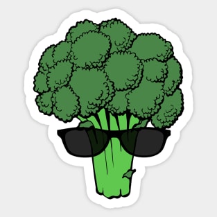 Cool Broccoli Sticker